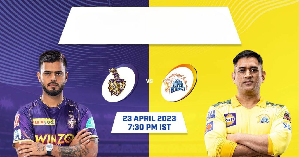 IPL 2023 KKR vs CSK: 3 Key Player Battles to Watch Out in Match 33