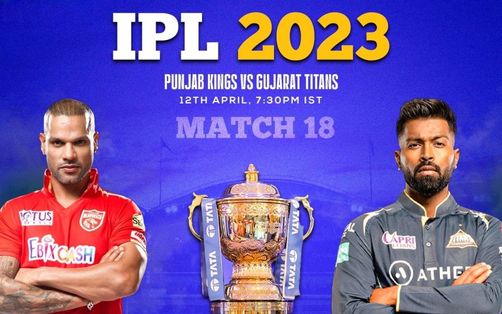 IPL 2023 PBKS vs GT: Live Telecast Channel - Where to Watch Match 18 Live on TV?