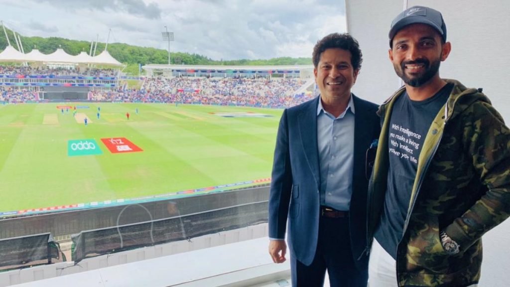 Ajinkya Rahane reveals the life-changing advice he received from 'Sachin Tendulkar' on the day the legend retired