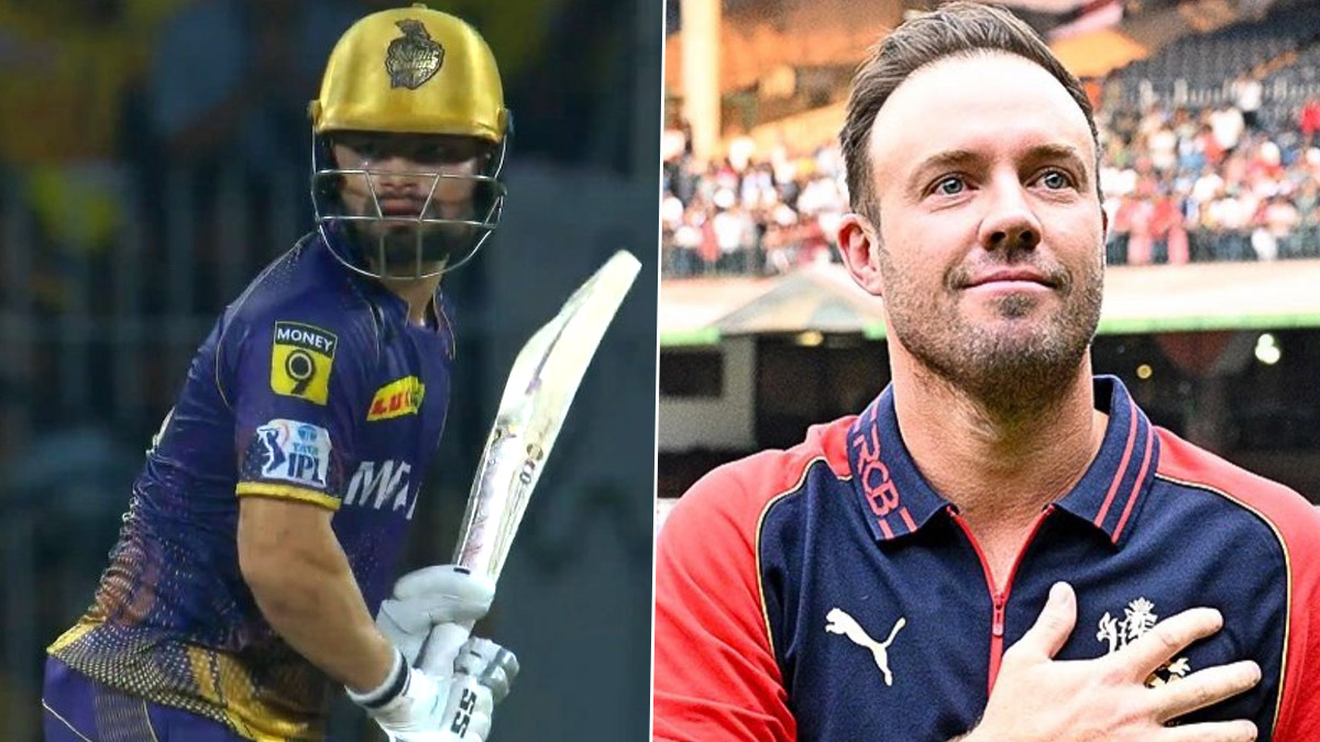 IPL 2023: AB de Villiers Hails IPL’s Mighty Performer Rinku Singh, Says He is an Unstoppable Match Winner