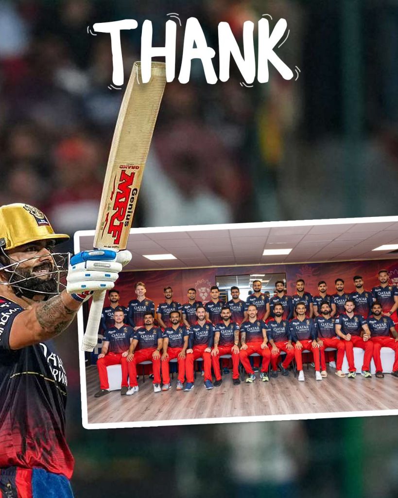"Disappointed but we must....," Virat Kohli Finally Reacts after RCB's Exit from IPL 2023