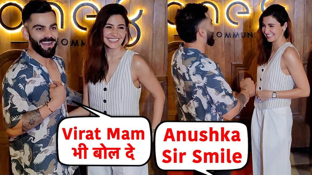 WATCH: Virat Kohli Calls Out Paparazzi for Referring to Anushka Sharma as 'Sir' During Dinner Date