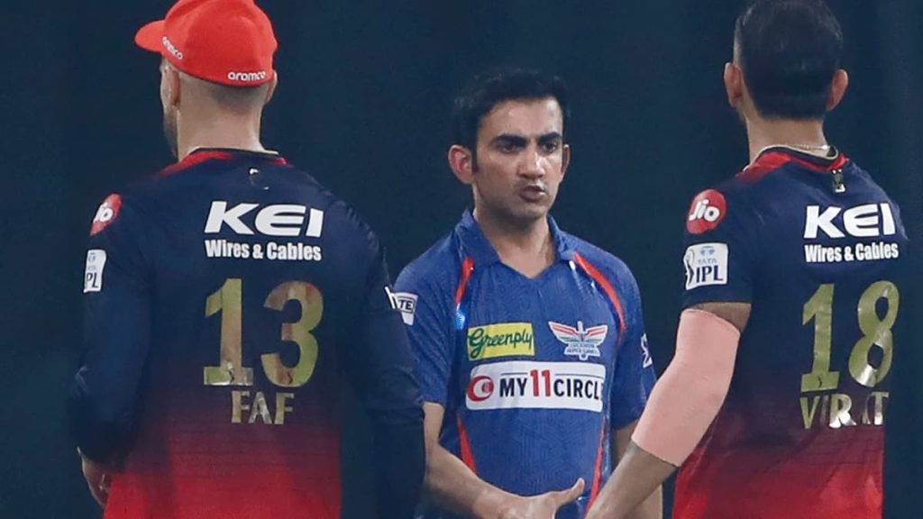 IPL 2023 | WATCH: Gautam Gambhir Gives Fans a Death Stare for Teasing Him with ‘Kohli-Kohli’ Chants