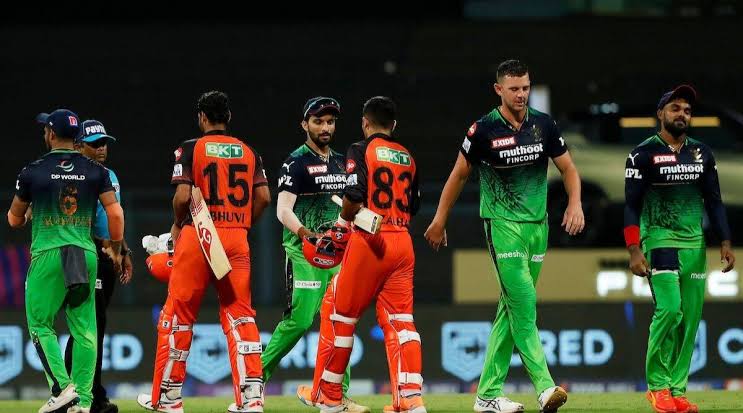 Sunrisers Hyderabad vs Royal Challengers Bangalore Head To Head Record in IPL