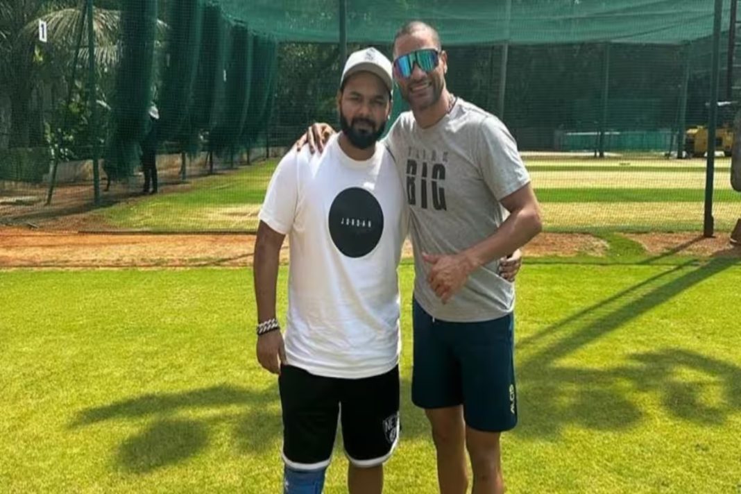Shikhar Dhawan Pays a Visit to Rishabh Pant and Shares Encouraging Update on His Recovery