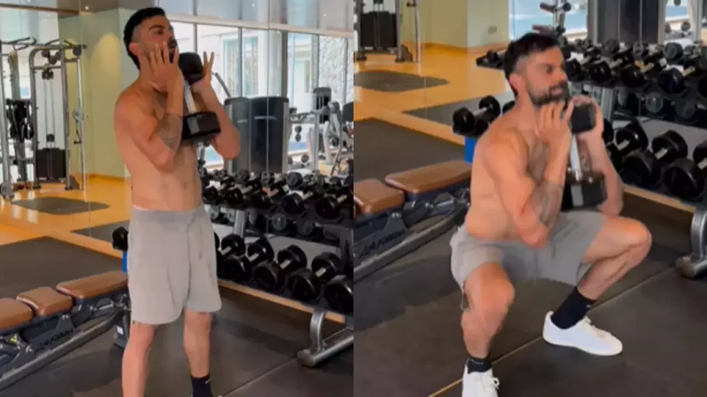 Watch: Virat Kohli Reveals His Favorite Exercise Ahead of Second Test against West Indies