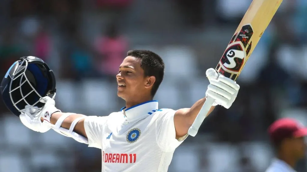 IND vs WI 2023 1st Test: Yashasvi Jaiswal Smashes Hundred on Test Debut, Joins Elite Indian Batters