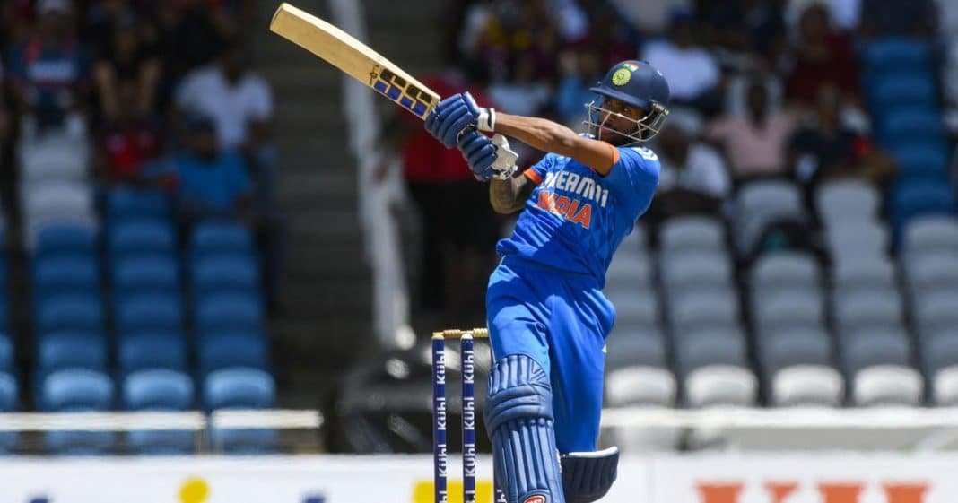 Tilak Varma Joins Elite Six-Hitting List in T20I Debut for India