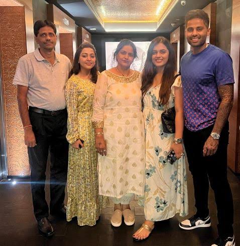 Suryakumar Yadav Family- Father, Mother, Sister and More