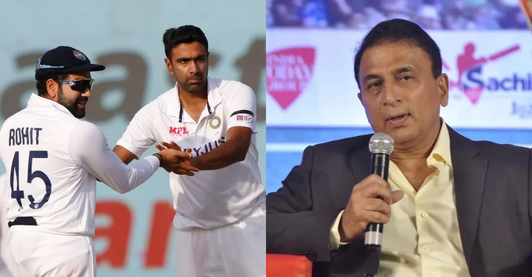 Sunil Gavaskar's Shocking Revelation: Will Rohit Sharma Bench Ravichandran Ashwin in World Cup Opener?