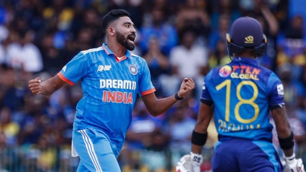 Mohammed Siraj Secures Top Spot in ICC ODI Bowling Rankings after Stellar Display in the Asia Cup 2023 Final