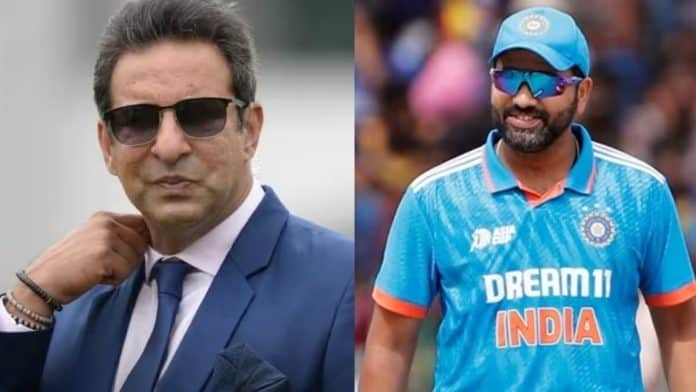 Wasim Akram Endorses Rohit Sharma's Leadership for ICC ODI World Cup 2023