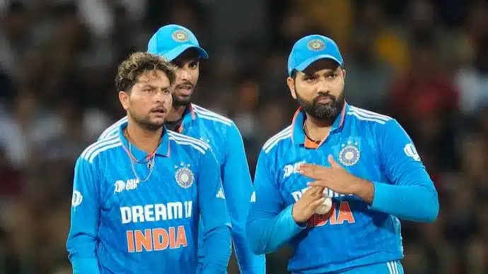 Rohit Sharma gives a bizzare reason for excluding Kuldeep Yadav from Australia ODIs