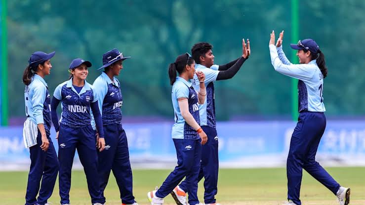 India Women Beats Sri Lanka by 19 Runs to Win Gold Medal in Asian Games