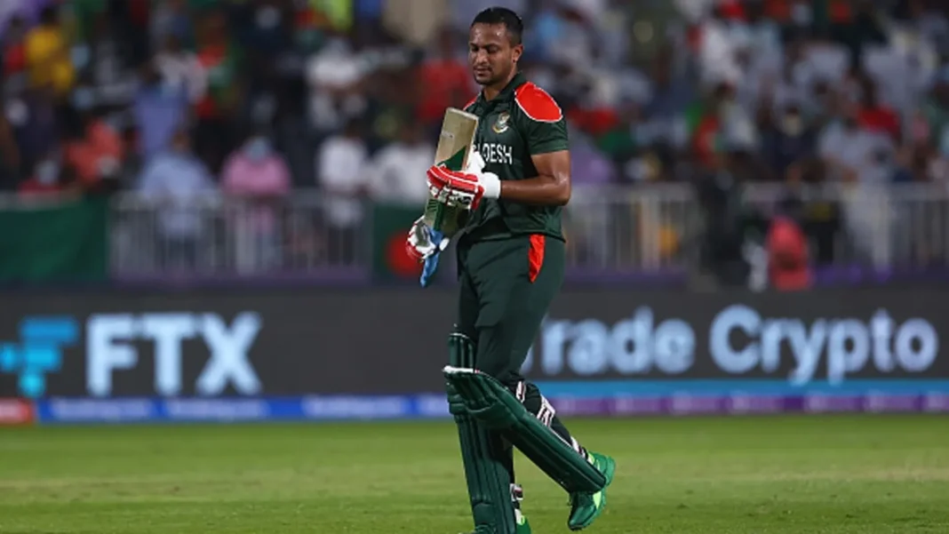 Bangladesh Suffers Major Setback as Shakib Al Hasan Gets Injured Playing Football; Doubtful for World Cup match against Afghanistan - Reports