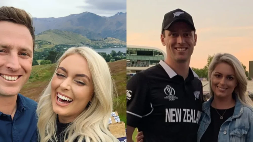 Matt Henry with his wife Holly Carran