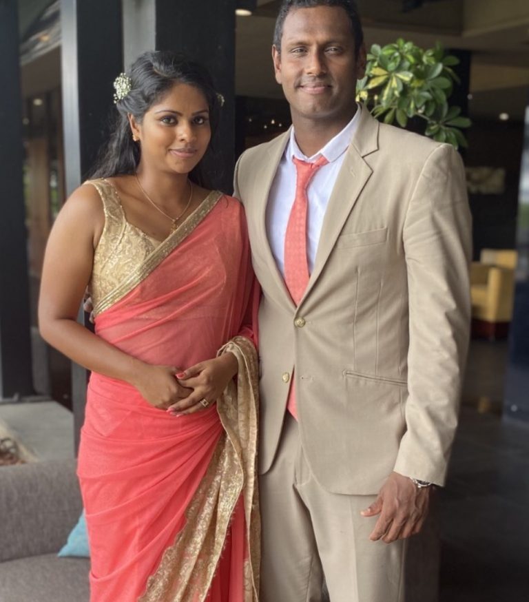 Angelo Mathews Wife- Heshanie Silva Age, Photos, Instagram, Son, Daughter