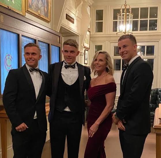 Sam Curran Family- Father, Mother, Brothers