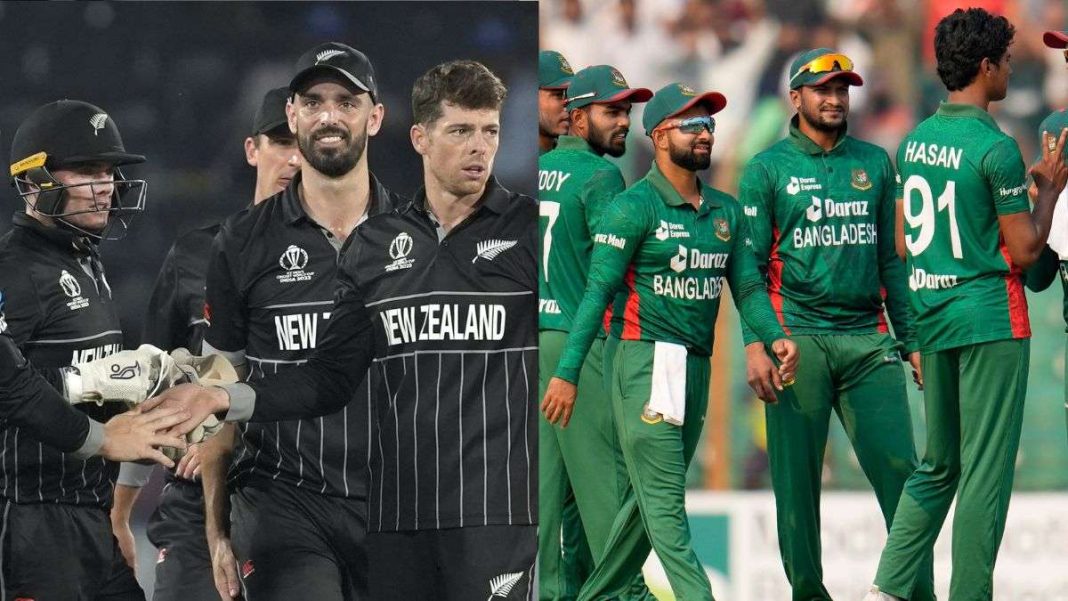 NZ vs BAN World Cup 2023: Where to Watch Today Match Live for Free on TV and Mobile App