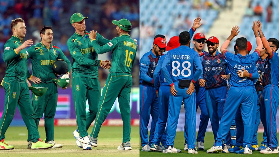 ICC ODI World Cup 2023: South Africa vs Afghanistan Today Match Possible Playing 11
