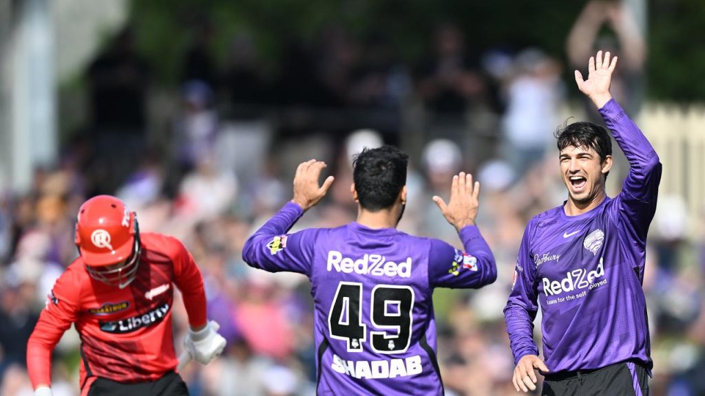 Hobart Hurricanes vs Melbourne Renegades: Weather Forecast and Pitch Report for Today Match Big Bash League 2023/24