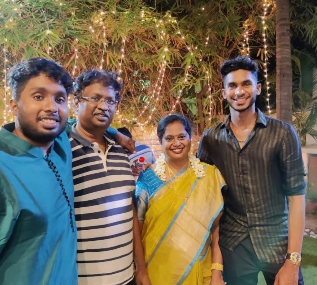 Manimaran Siddharth Parents- Father & Mother Name and Profession
