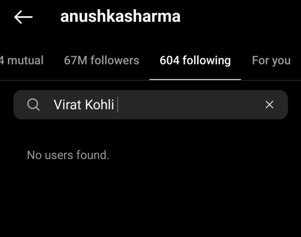 Shocking! Anushka Sharma Unfollows Virat Kohli on Instagram- What's Happening?