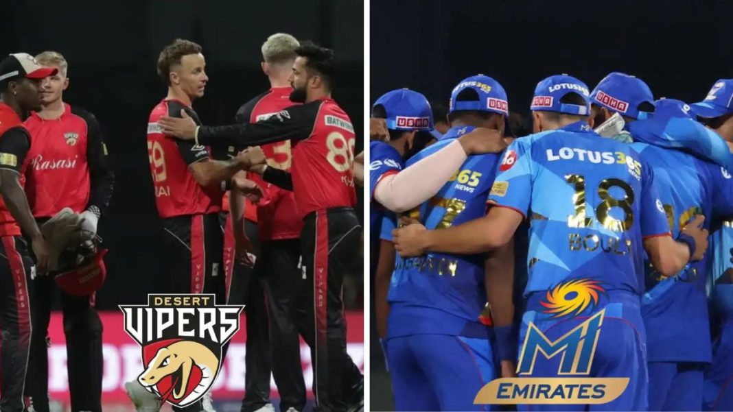 Desert Vipers vs MI Emirates: Weather Forecast and Pitch Report for Today Match ILT20 2024