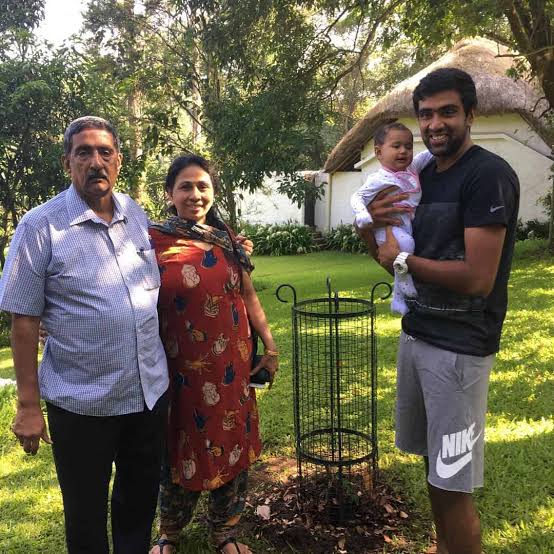Ravichandran Ashwin Family- Father, Mother, Daughters