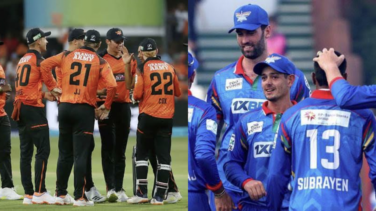 Sunrisers Eastern Cape vs Durban’s Super Giants