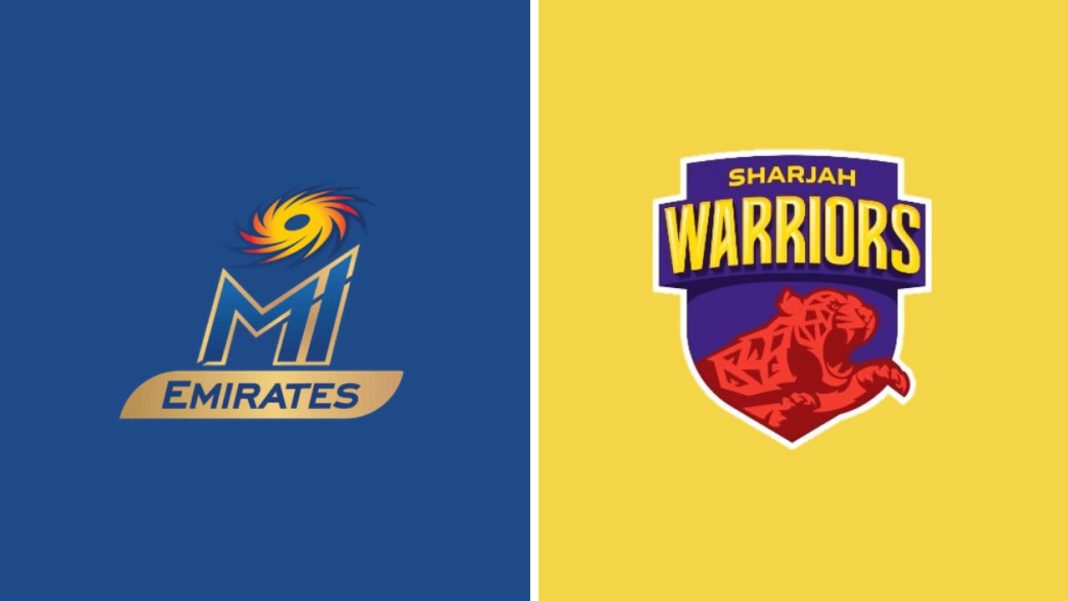 MI Emirates vs Sharjah Warriors: Free Live Streaming Details for Today Match ILT20 2024