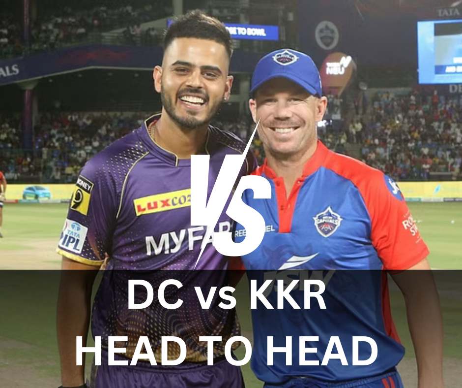 DC vs KKR Head to Head