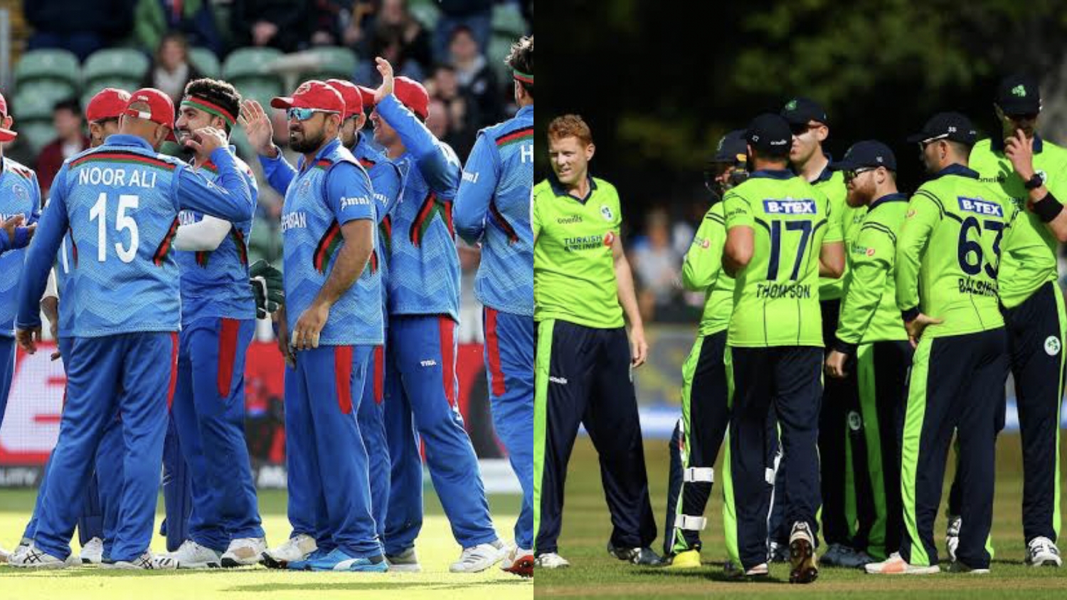 Afghanistan vs Ireland