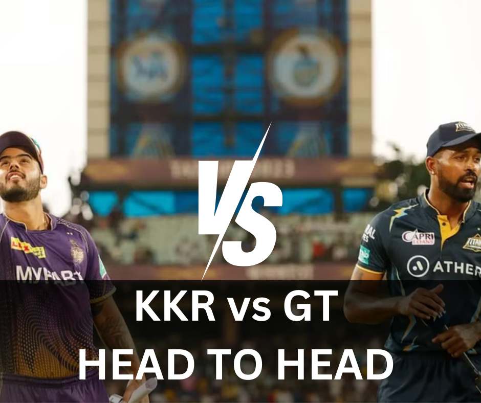 KKR vs GT Head to Head