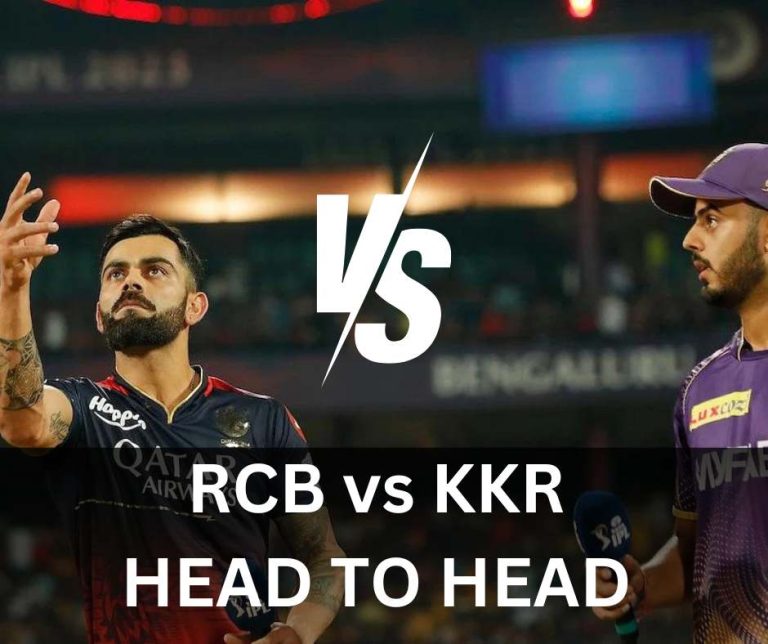 RCB vs KKR Head To Head Record IPL, Royal Challengers Bangalore vs Kolkata Knight Riders H2H Stats IPL History