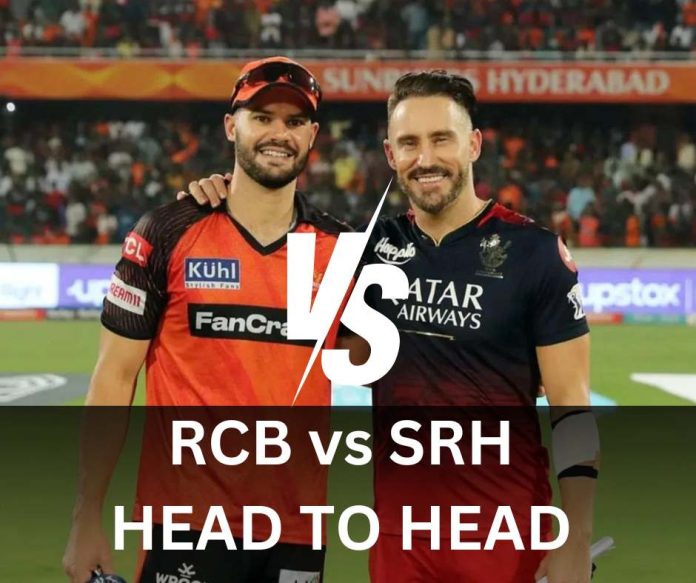 RCB vs SRH Head To Head Record IPL, Royal Challengers Bangalore vs