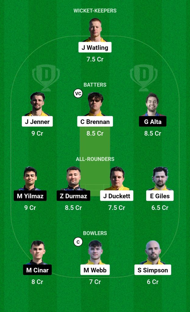 OV vs AFK Dream11 Prediction Today Match ECL T10 2024 Group C