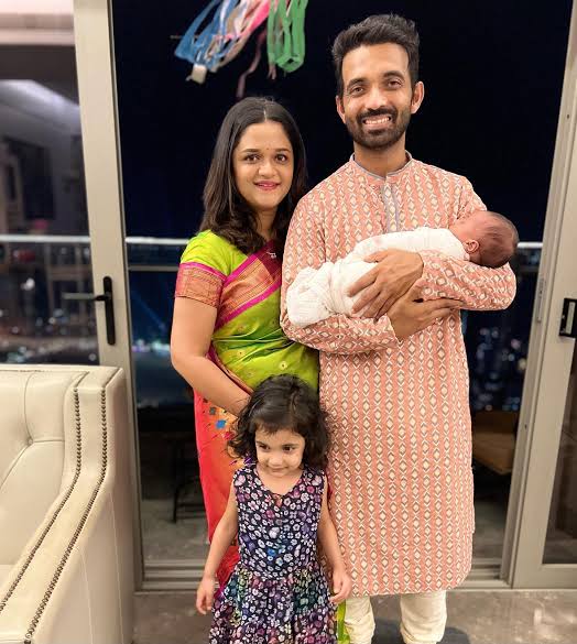 Ajinkya Rahane Wife & Kids