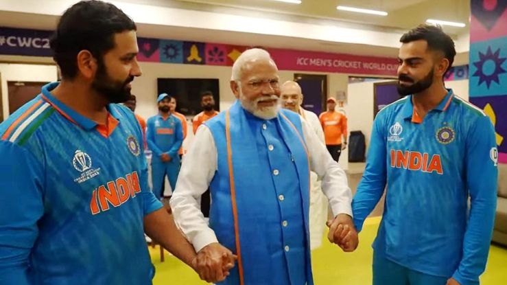The Indian cricket team has departed for India with the World Cup trophy; Will arrive in Delhi at 6:00 AM and will have meet the Prime Minister at 11:00 AM