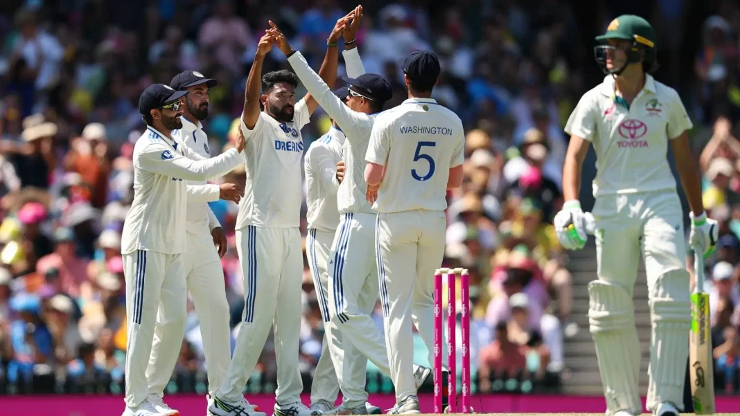 IND vs AUS 5th Test: India bundled out Australia for 181 runs, slight lead in the 1st innings of Sydney Test