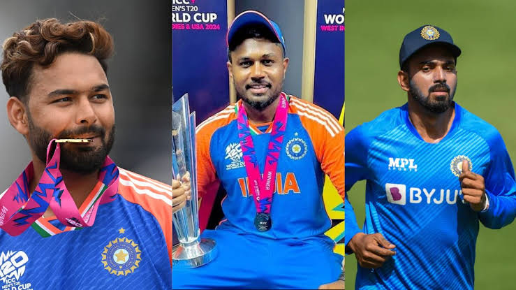 Rishabh pant, Sanju Samson and KL Rahul