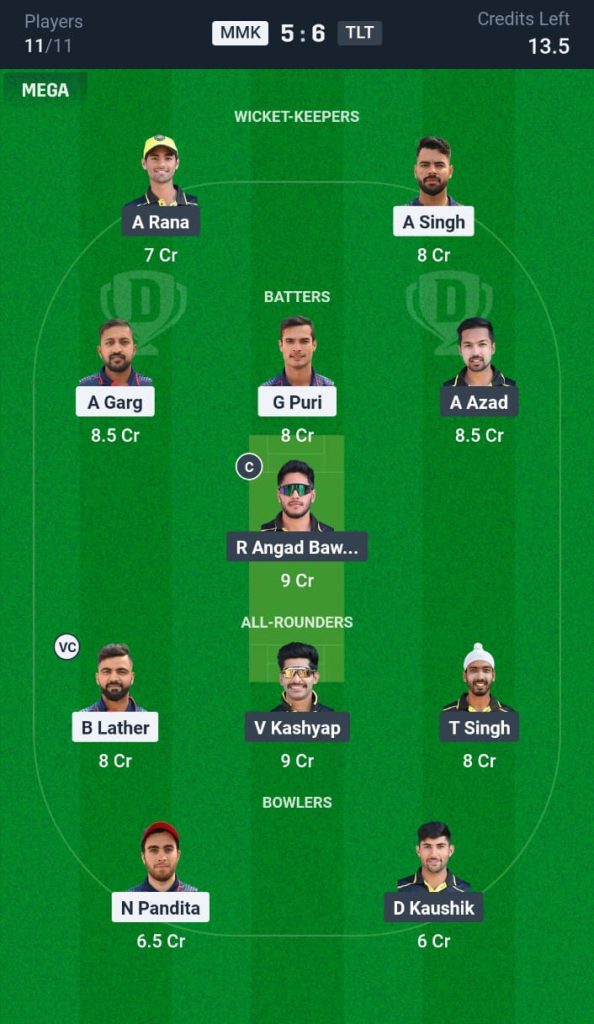 MMK vs TLT Dream11 Prediction Today Match