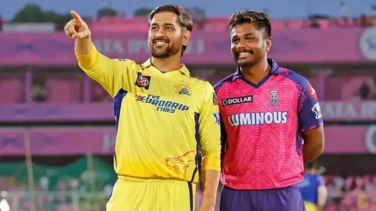 CSK vs RR Playing 11- Will New Faces Debut Today?