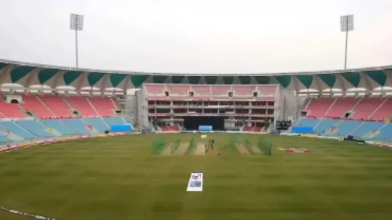 LSG vs RR Match Preview Bharat Ratna Shri Atal Bihari Vajpayee Ekana Cricket Stadium Lucknow Pitch Report, Records & Match Insights