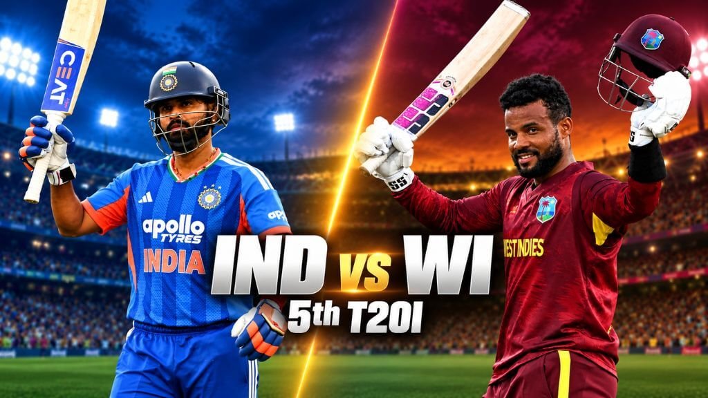 IND vs WI 5th T20I 2026: List of Umpires, Match Referee and Commentators for Today’s Match IND vs WI 5th T20I 2026 List of Umpires and Commentators