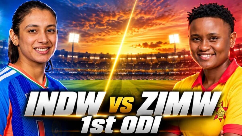 INDW vs ZIMW 1st ODI 2026: List of Umpires, Match Referee and Commentators for Today’s Match INDW vs ZIMW 1st ODI 2026 Match Umpires and Commentators list