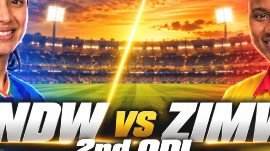 INDW vs ZIMW 2nd ODI match 2026 Umpires and Commentators List