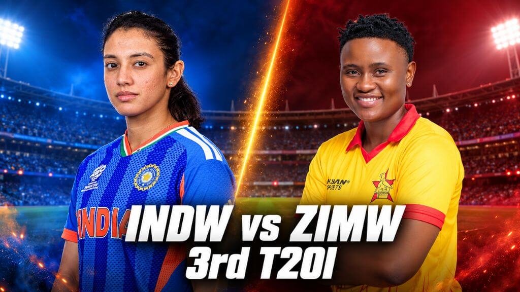 INDW vs ZIMW 3rd T20I 2026 Umpires and Commentators list