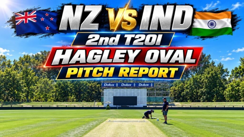 NZ vs IND 2nd T20I 2026 Pitch Report
