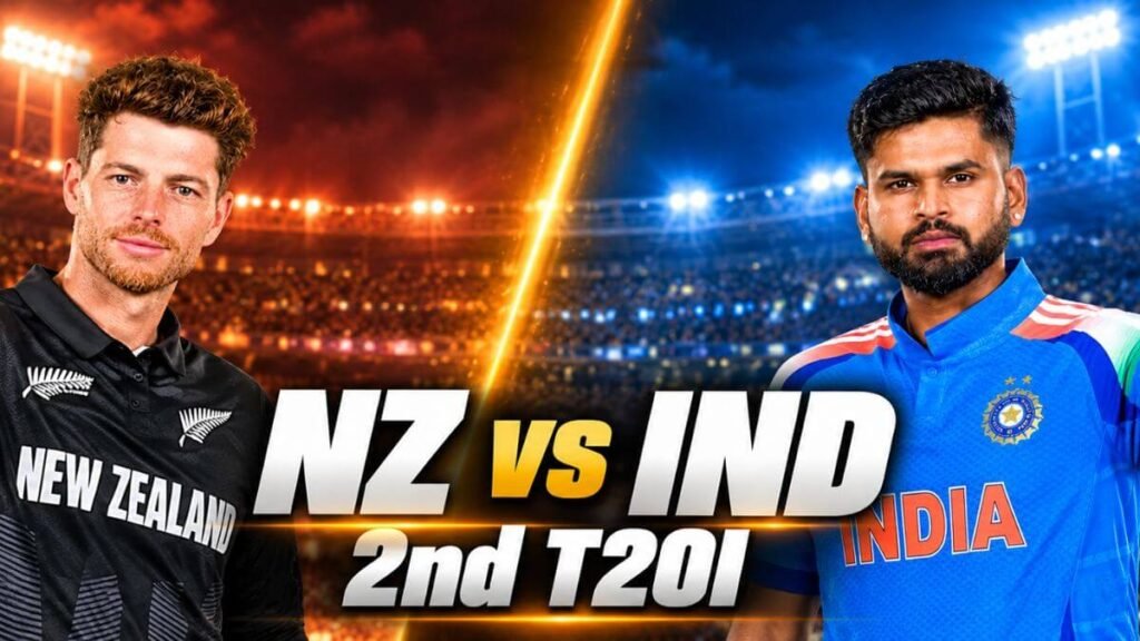 NZ vs IND 2nd T20I 2026: List of Umpires, Match Referee and Commentators Today’s Match NZ vs IND 2nd T20I 2026 Umpires and commentators list